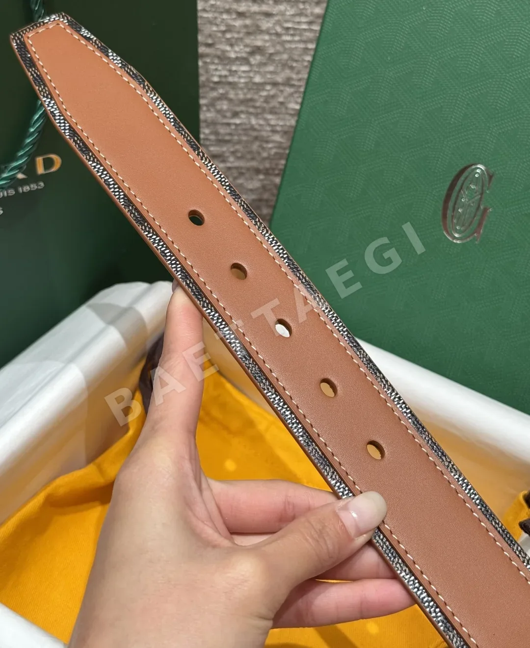 고야드 플로리다 롤러 버클 벨트 상세 이미지 8