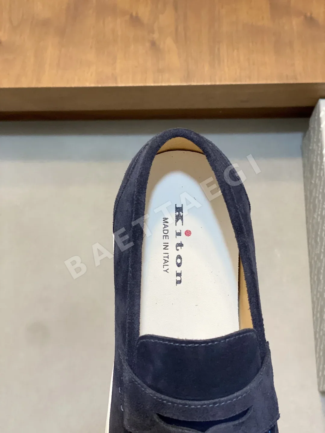 키톤 송아지가죽 통기성 남성 로퍼 상세 이미지 7