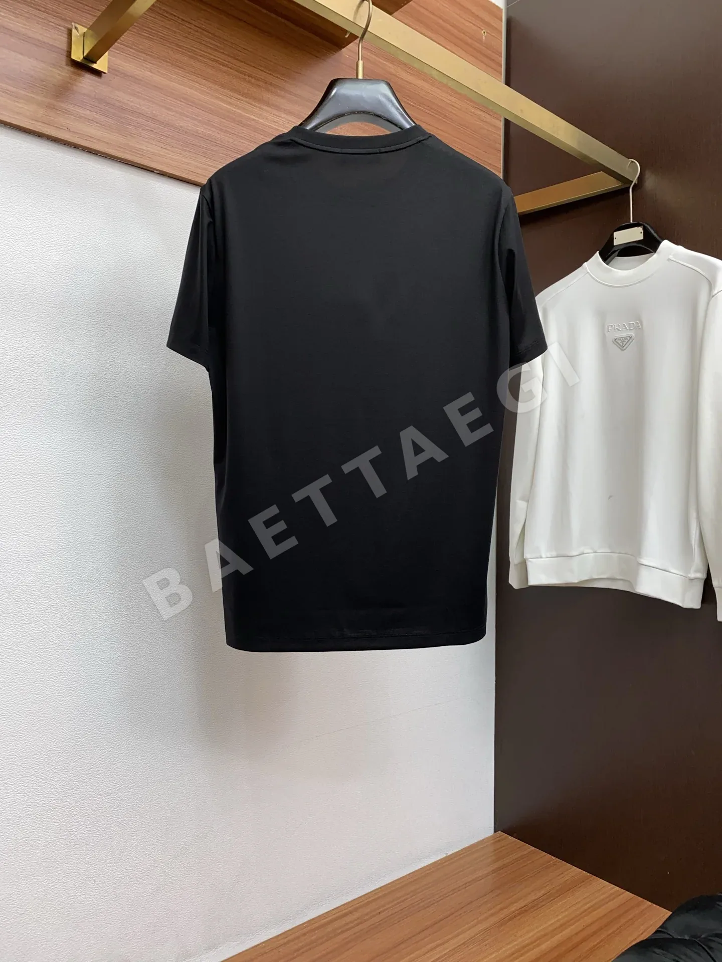 에르메스 100수 머서라이즈드 코튼 반팔 티셔츠 상세 이미지 10
