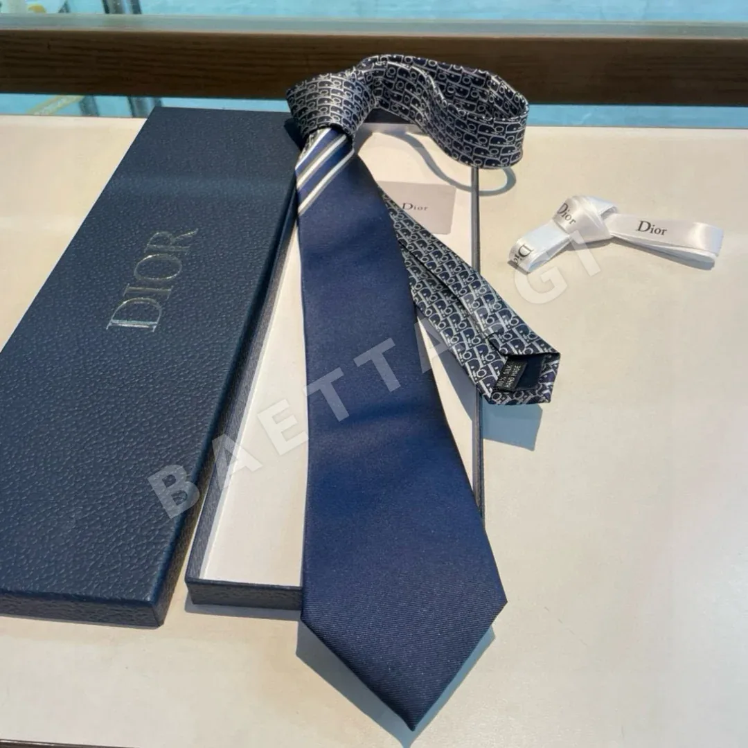 디올 CD 라펠 넥타이 상세 이미지 8