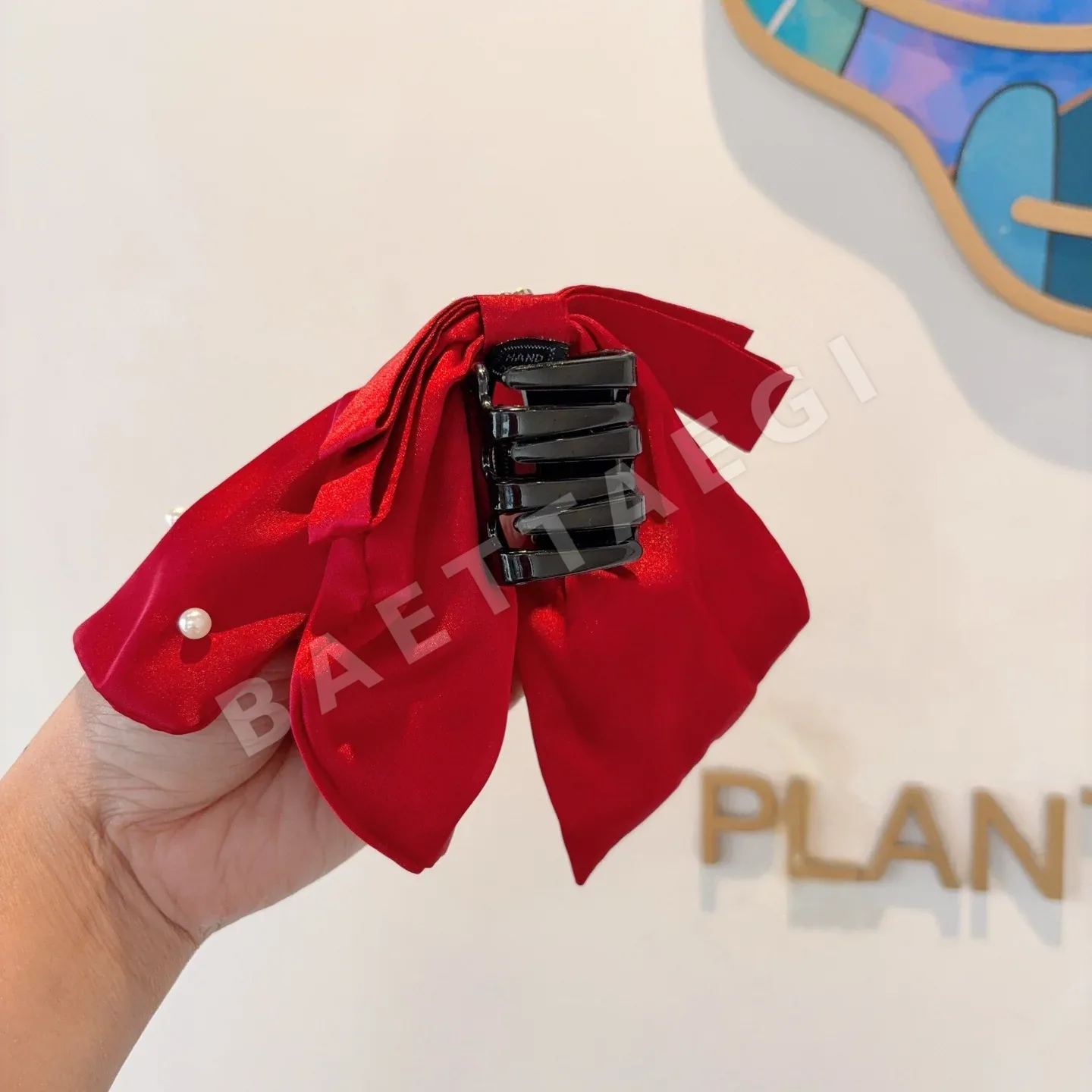 미우미우 수제 헤어 클립 상세 이미지 3
