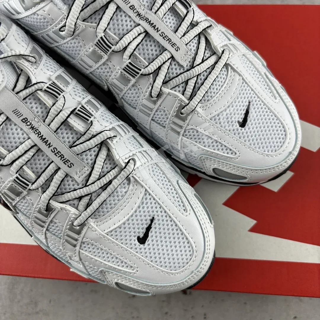 나이키 [CS] P 6000 CD6404-107 201535 Nike P-6000 White Metallic Silver Black 상세 이미지 4