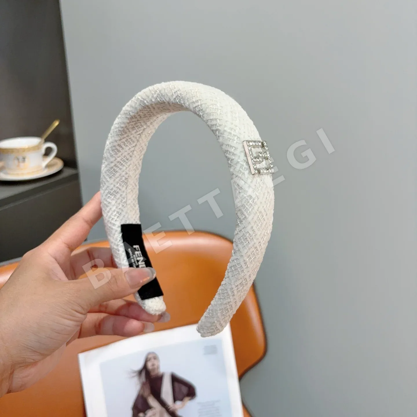 펜디 레트로 헤어밴드 상세 이미지 2