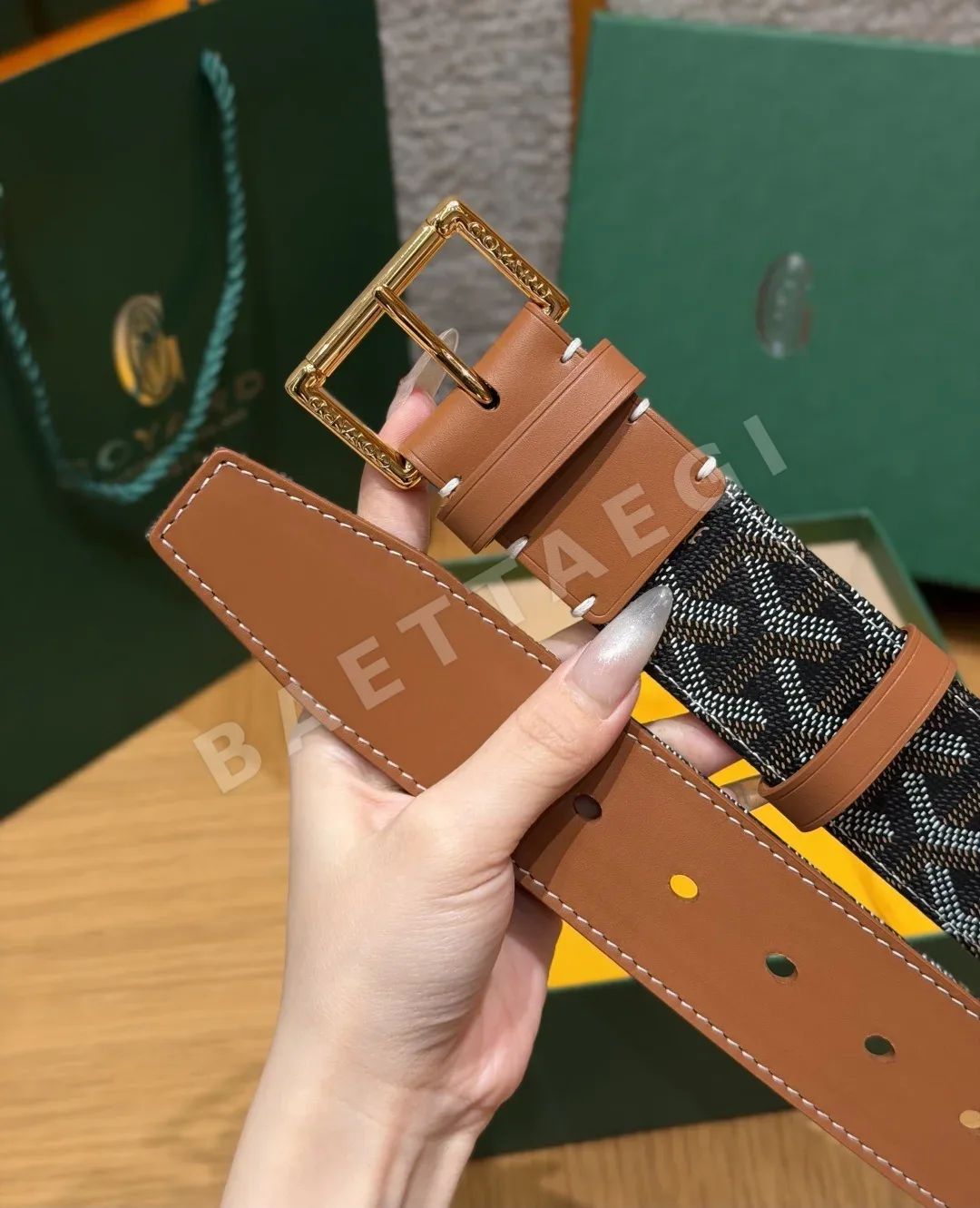 고야드 플로리다 40mm 벨트 상세 이미지 4