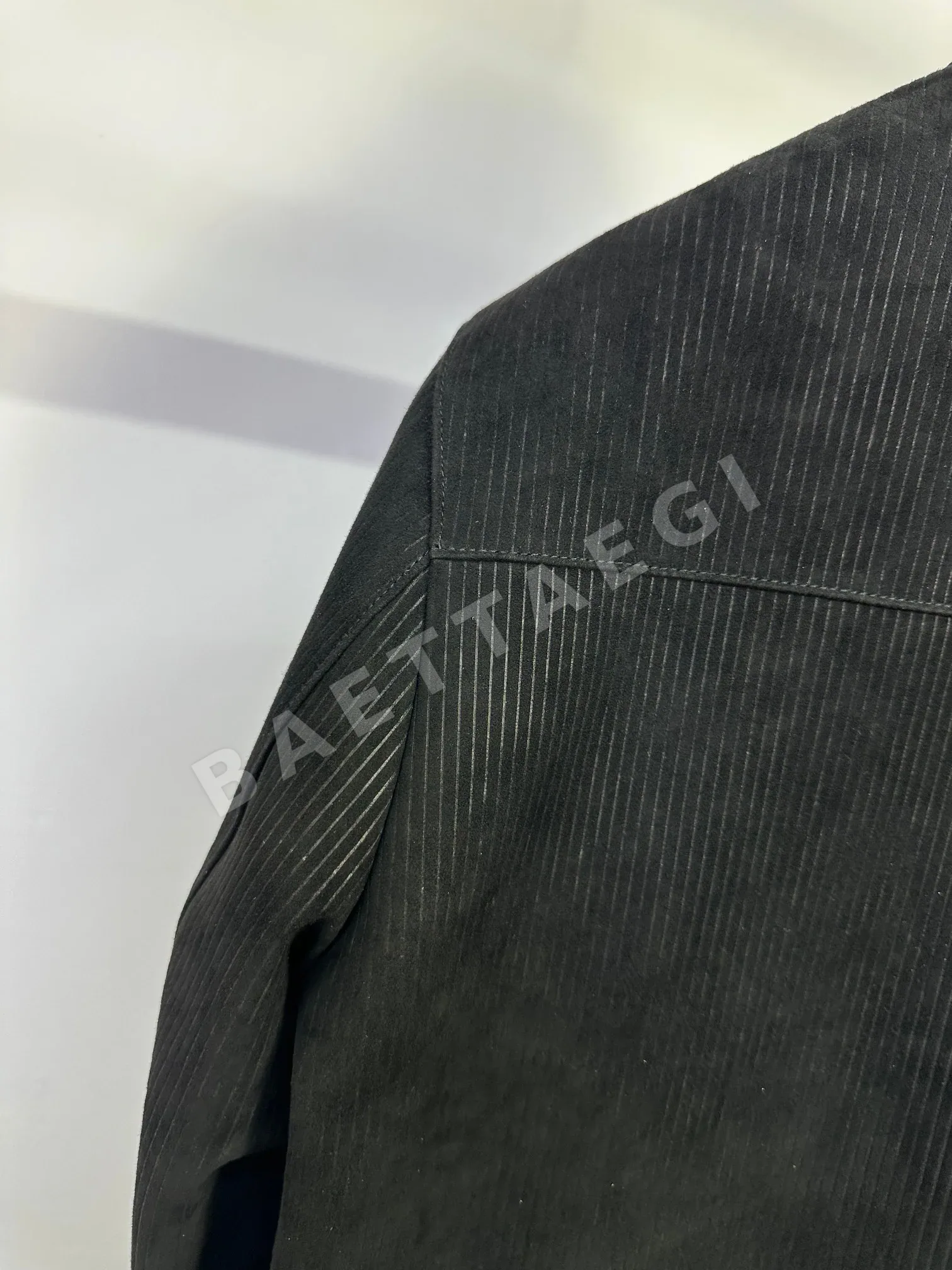 프라다 스웨이드 램스킨 남성 자켓 상세 이미지 6