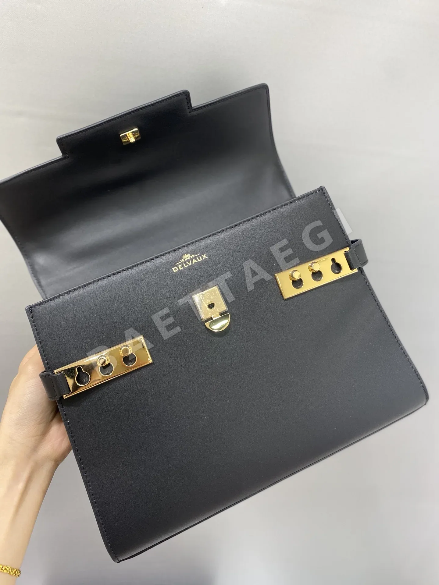 델보 템페테 MM 스위프트 카프스킨 가방 상세 이미지 6
