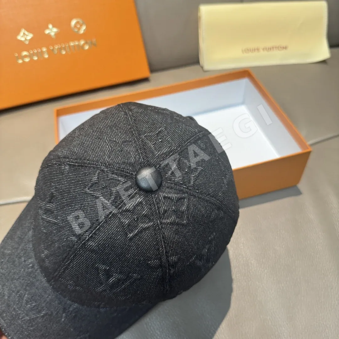 루이비통 엠보싱 로고 데님 야구모자 상세 이미지 6