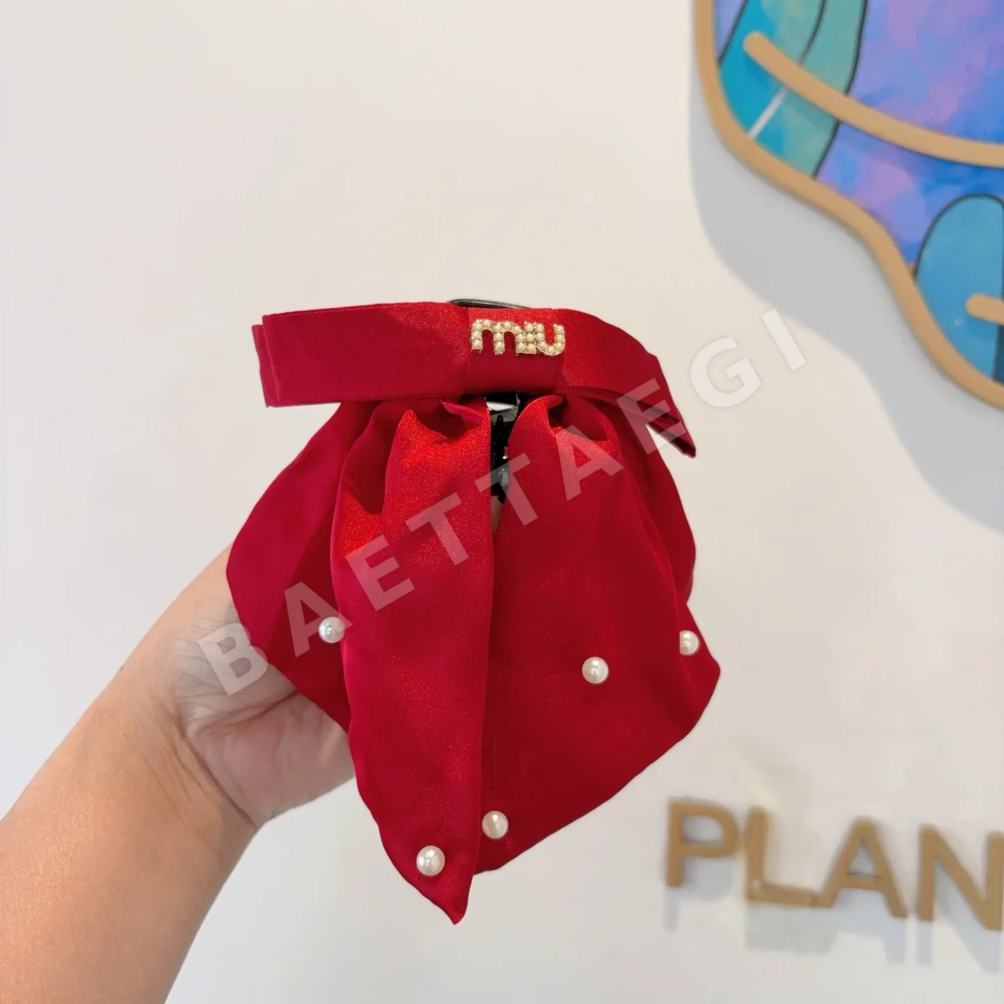 미우미우 수제 헤어 클립 183711