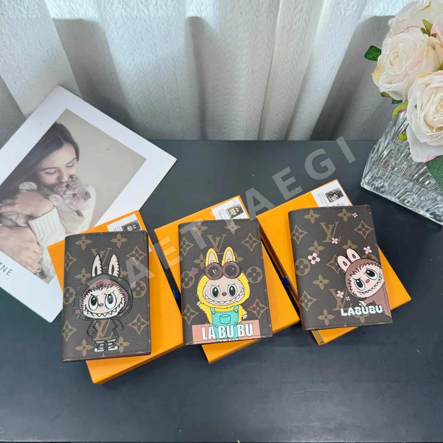 루이비통 다미에 그라피트 파스포트 홀더 지갑 상세 이미지 4
