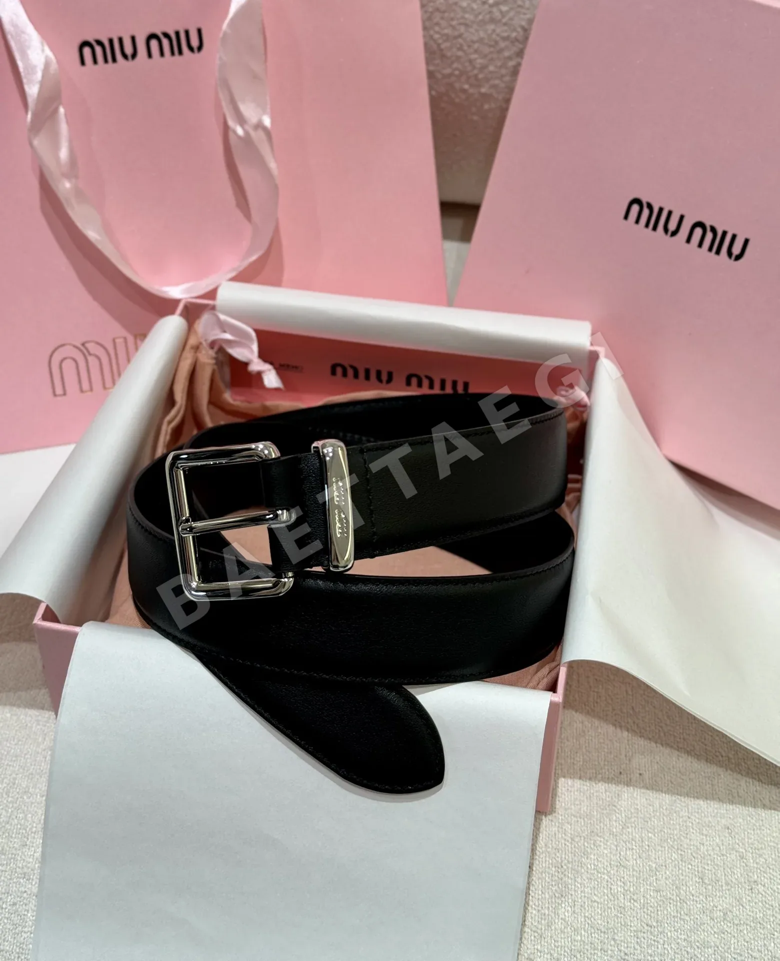 미우미우 여성용 벨트 174936