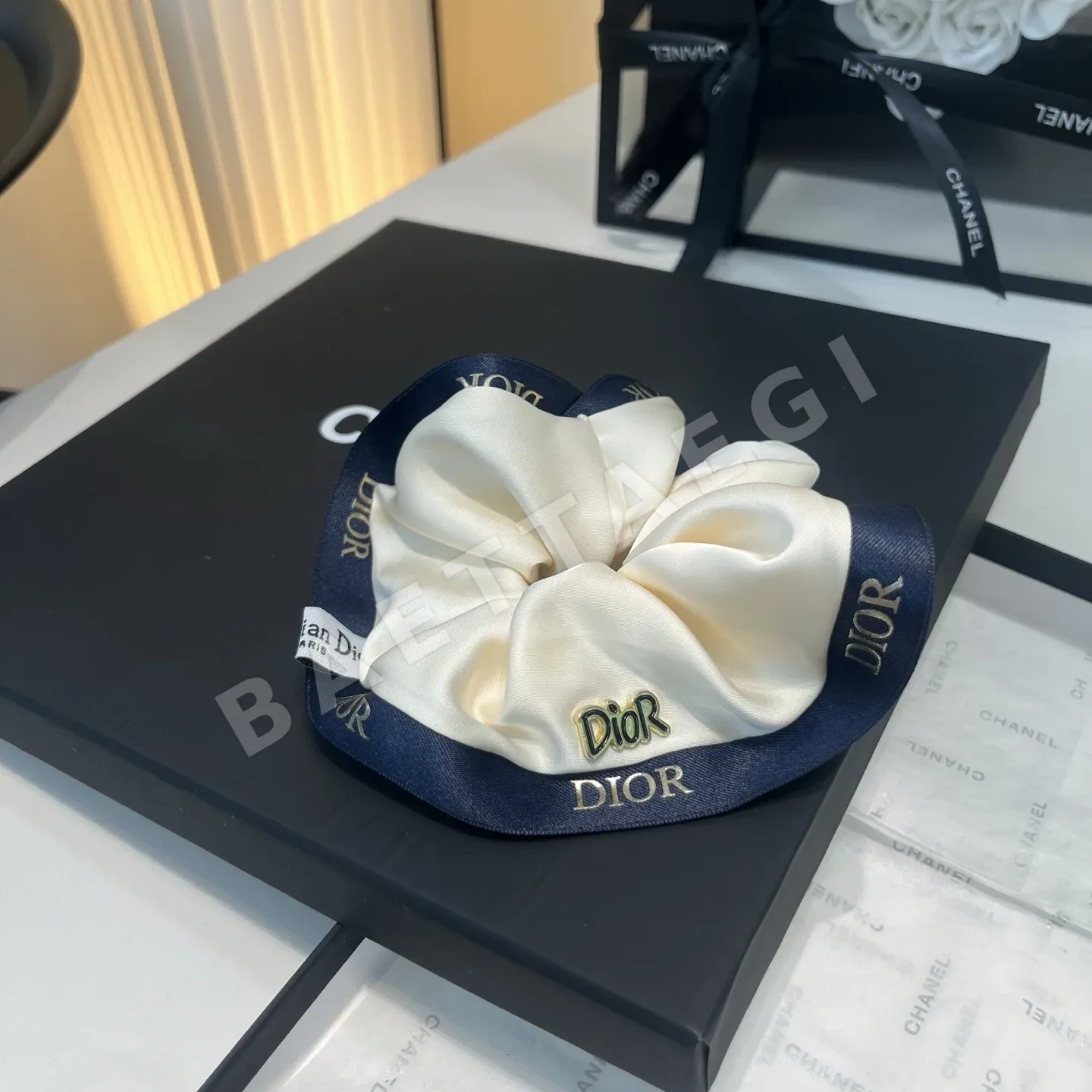 디올 CD 헤어 고무 상세 이미지 3