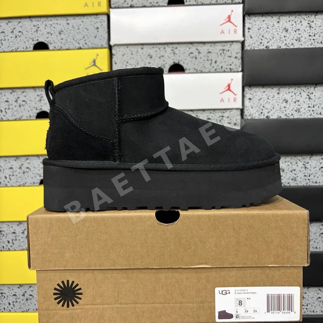 어그 [TOP] 블랙 208874 UGG Classic 3cm -5092 상세 이미지 1