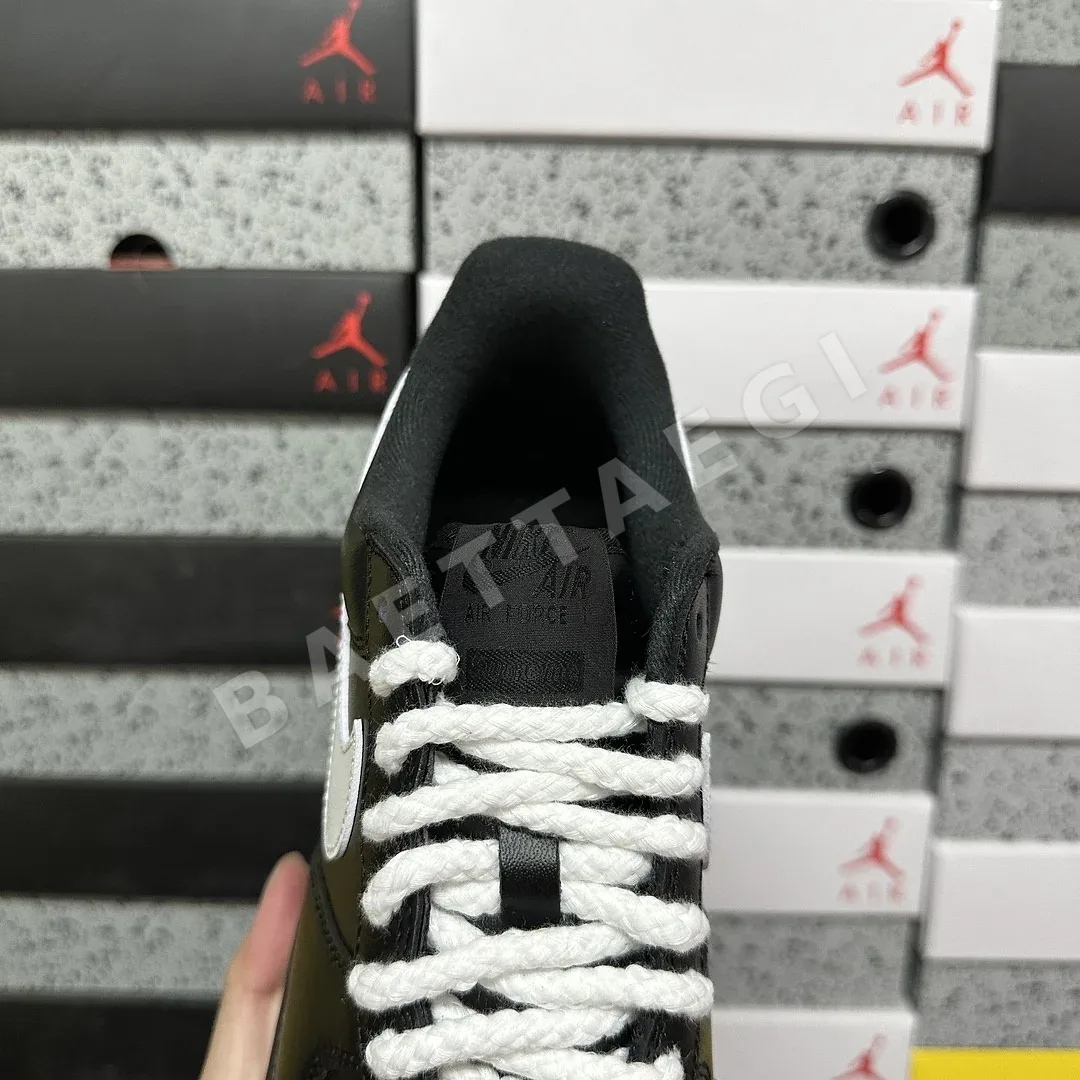 나이키 [G] 에어 포스 1 로우 화이트 블랙 CU9225-001 201760 Nike Air Force 1 Low Supreme Sup 상세 이미지 3