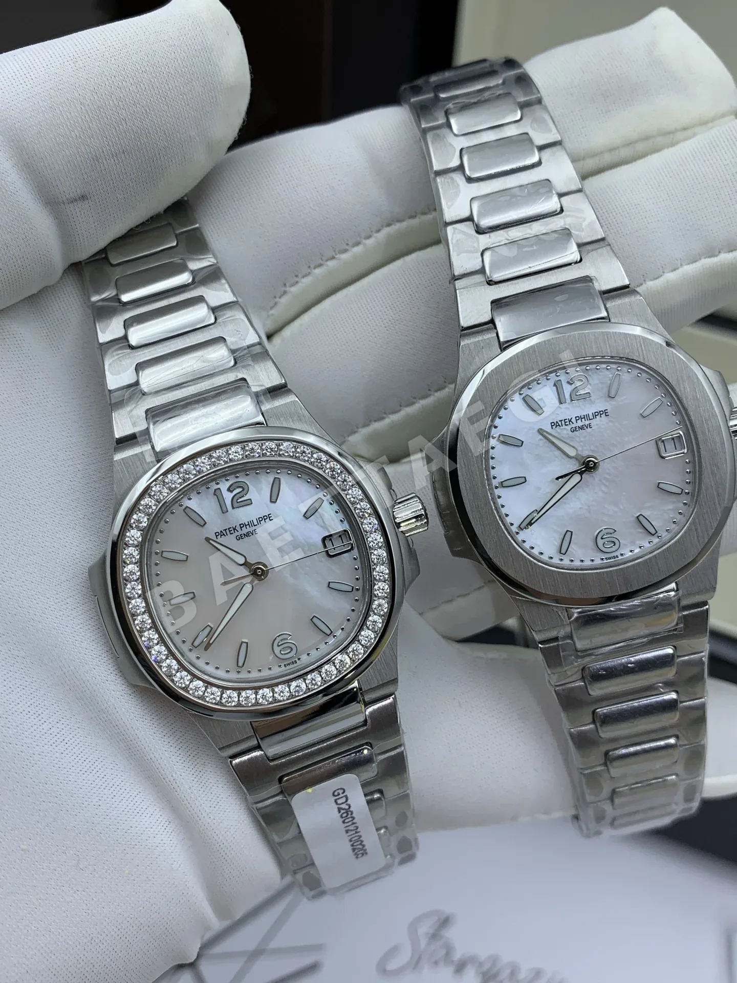 파텍필립 노틸러스 다이아 스틸 여성용 레플리카 44190 Patek Philippe