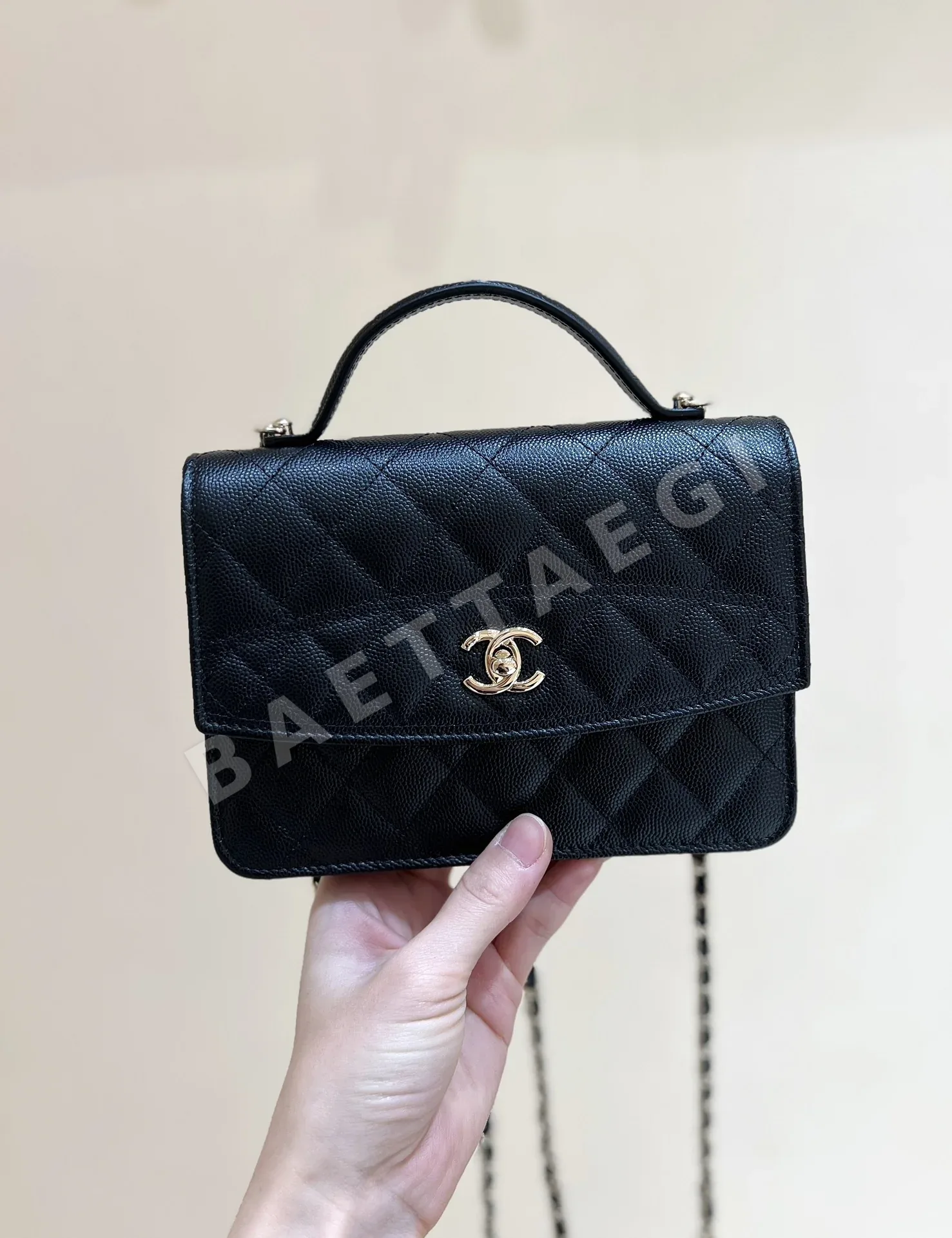 샤넬 25C 미니 WOC 더블 백팩 AP4406