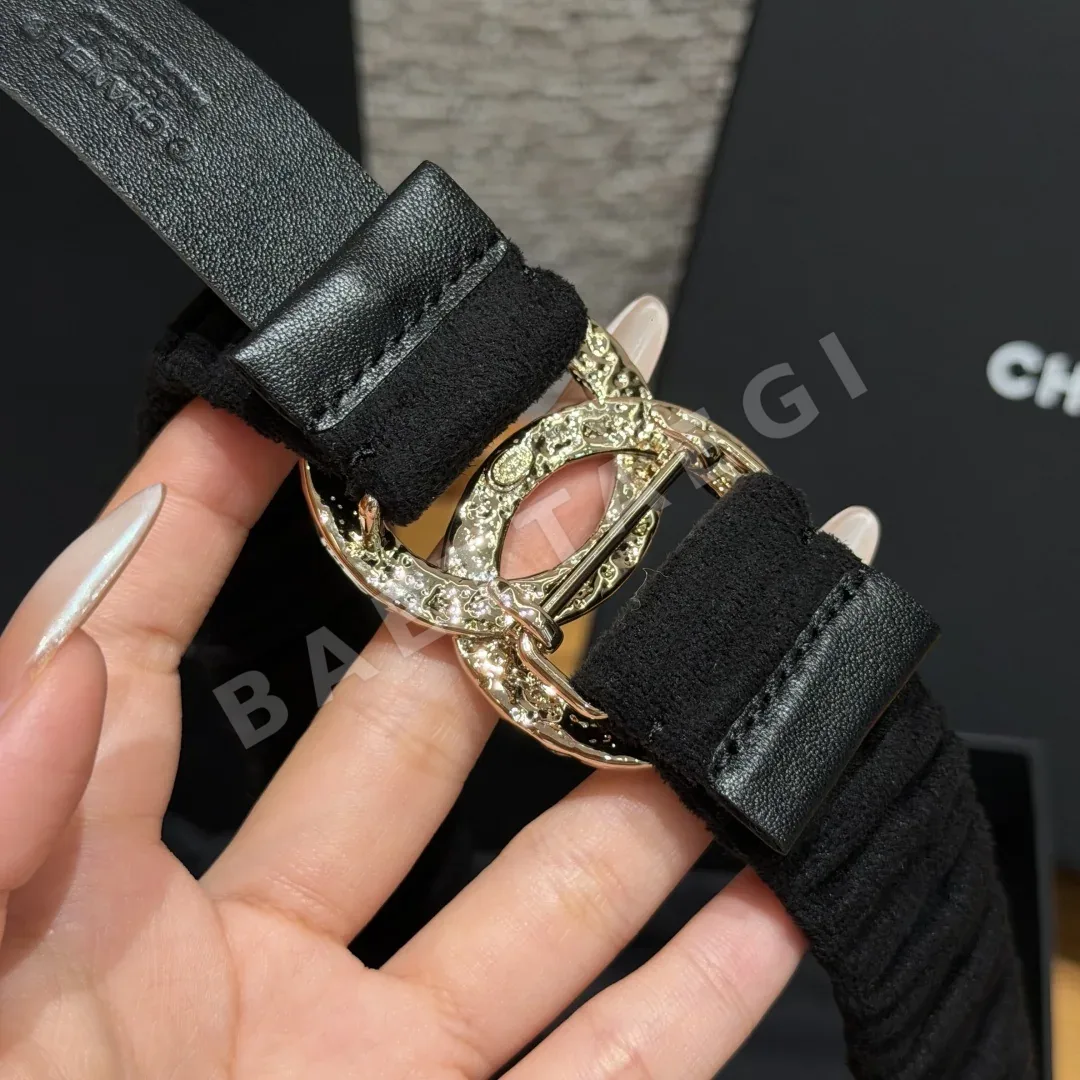 샤넬 램스킨 진주 더블 C 허리벨트 30mm 상세 이미지 6