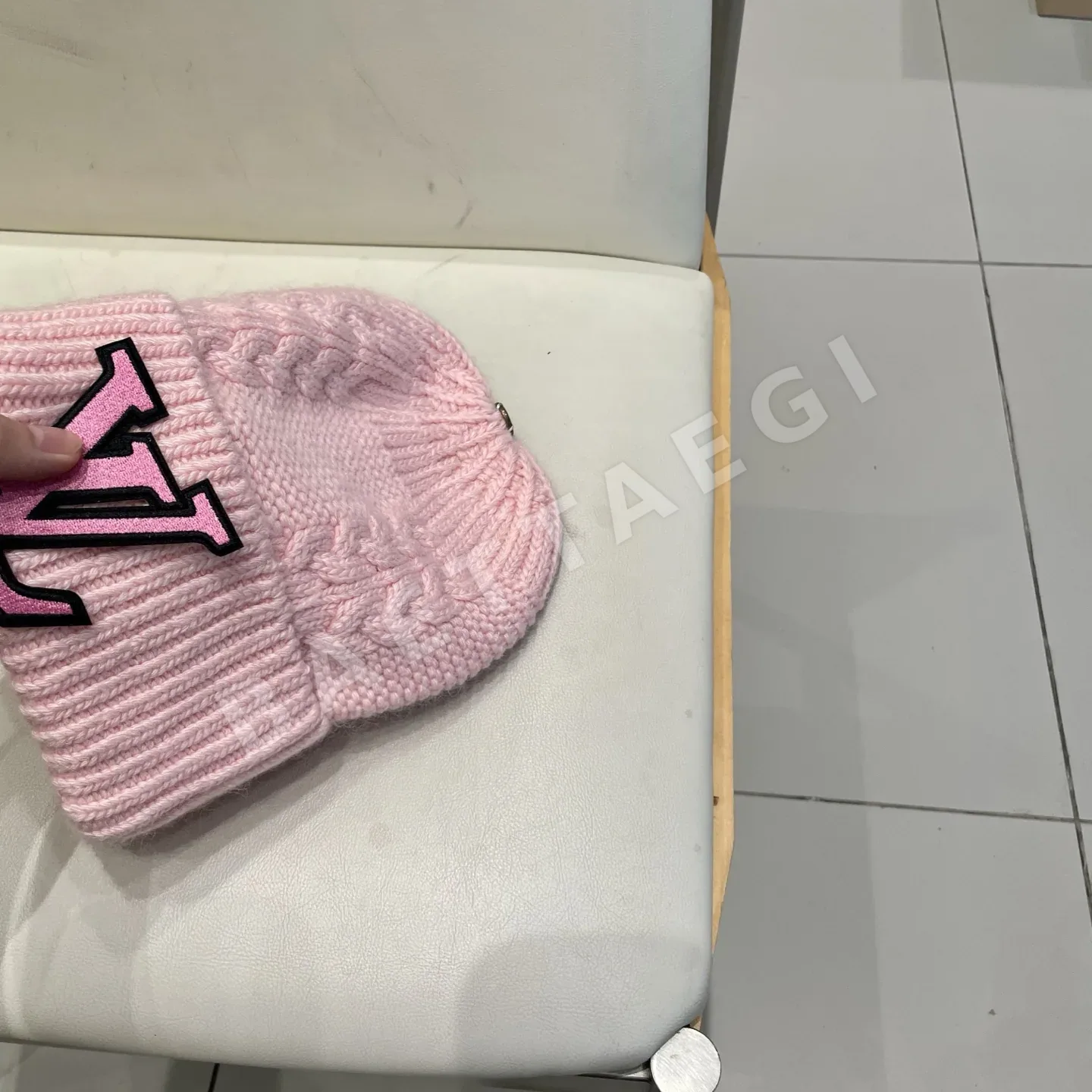 루이비통 울 래빗 퍼 니트 모자 상세 이미지 6