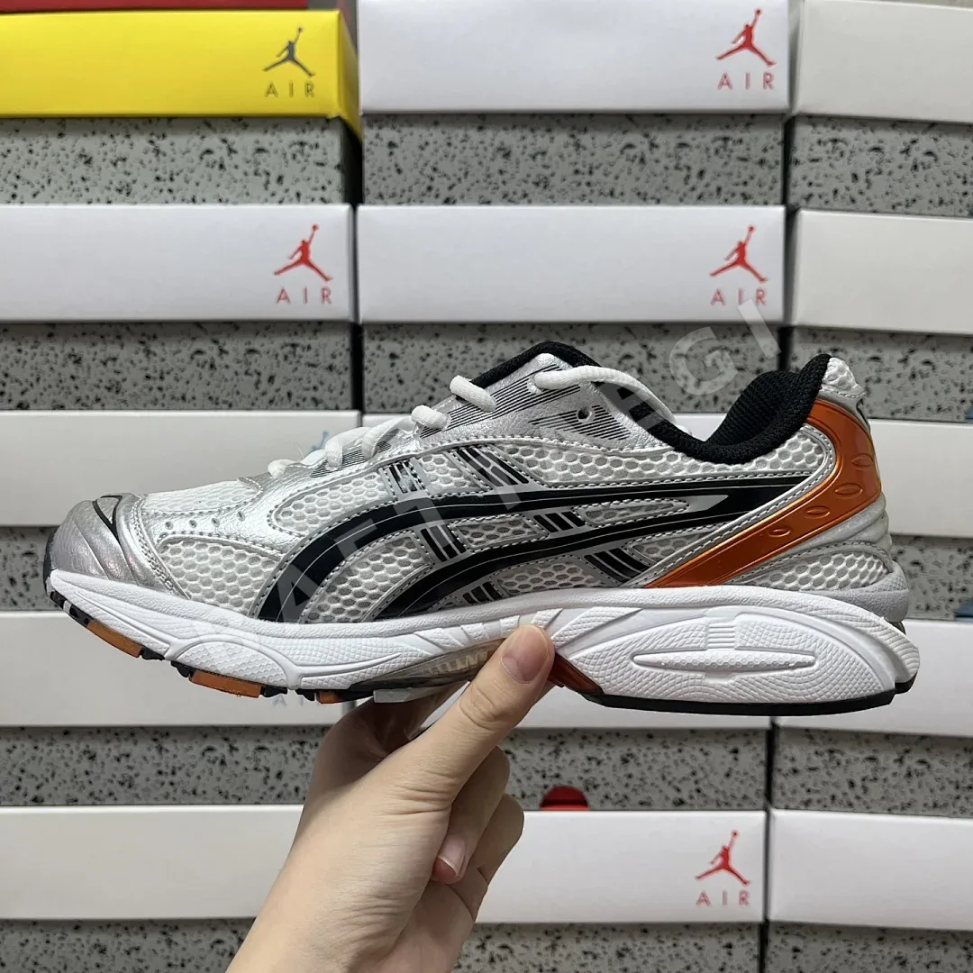 아식스 [TOP] 젤 카야노 14 1201A019-109 200306 Asics Gel-Kayano 14 White Piquant Orange 상세 이미지 4