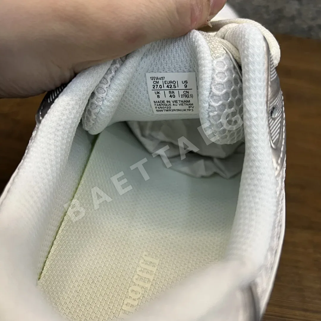 아식스 [ZC] 젤 카야노 14 1201A457-100 200239 Asics Gel-Kayano 14 JJJJound Silver White 상세 이미지 2