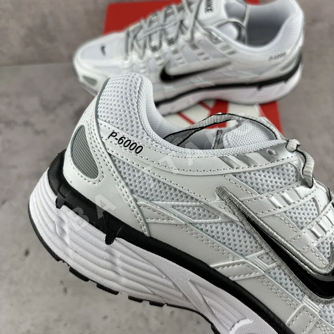 나이키 [CS] P 6000 CD6404-107 201535 Nike P-6000 White Metallic Silver Black 상세 이미지 8