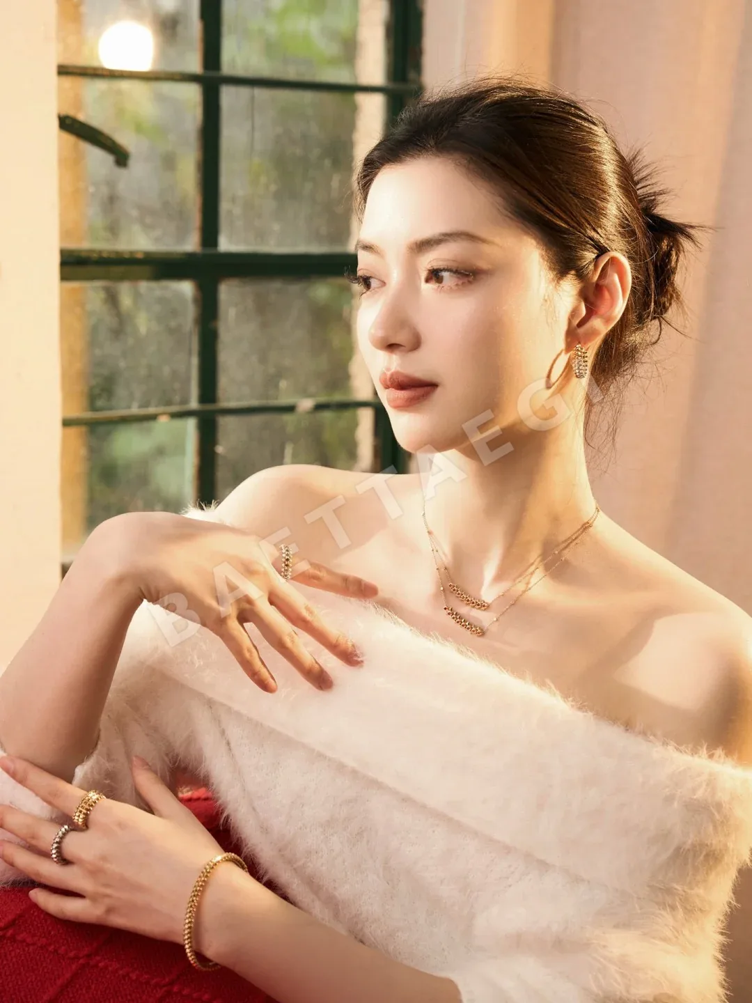 까르띠에 크래쉬 드 다이아몬드 장식 목걸이 상세 이미지 3