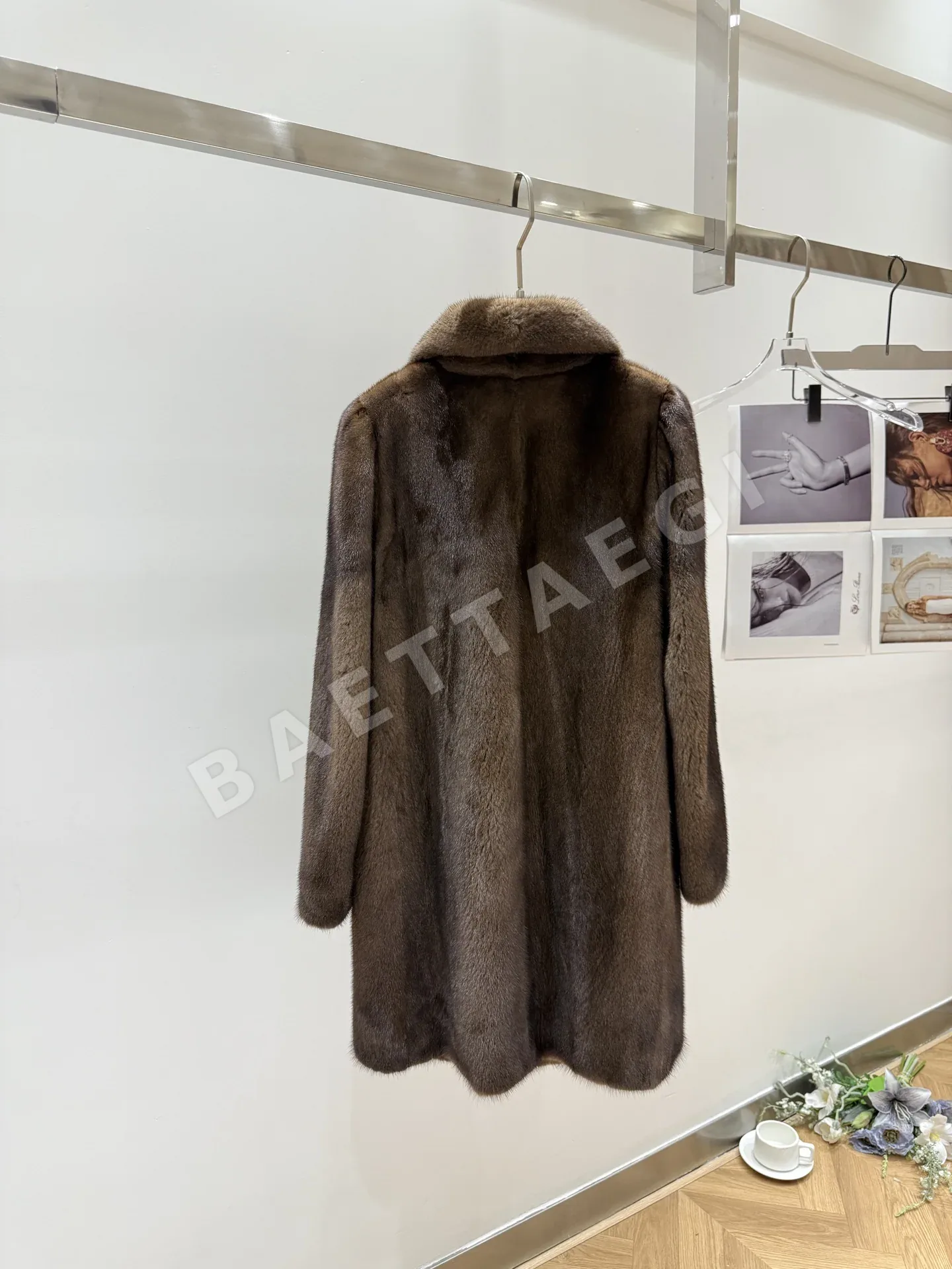 더로우 밍크 코트 자켓 상세 이미지 9