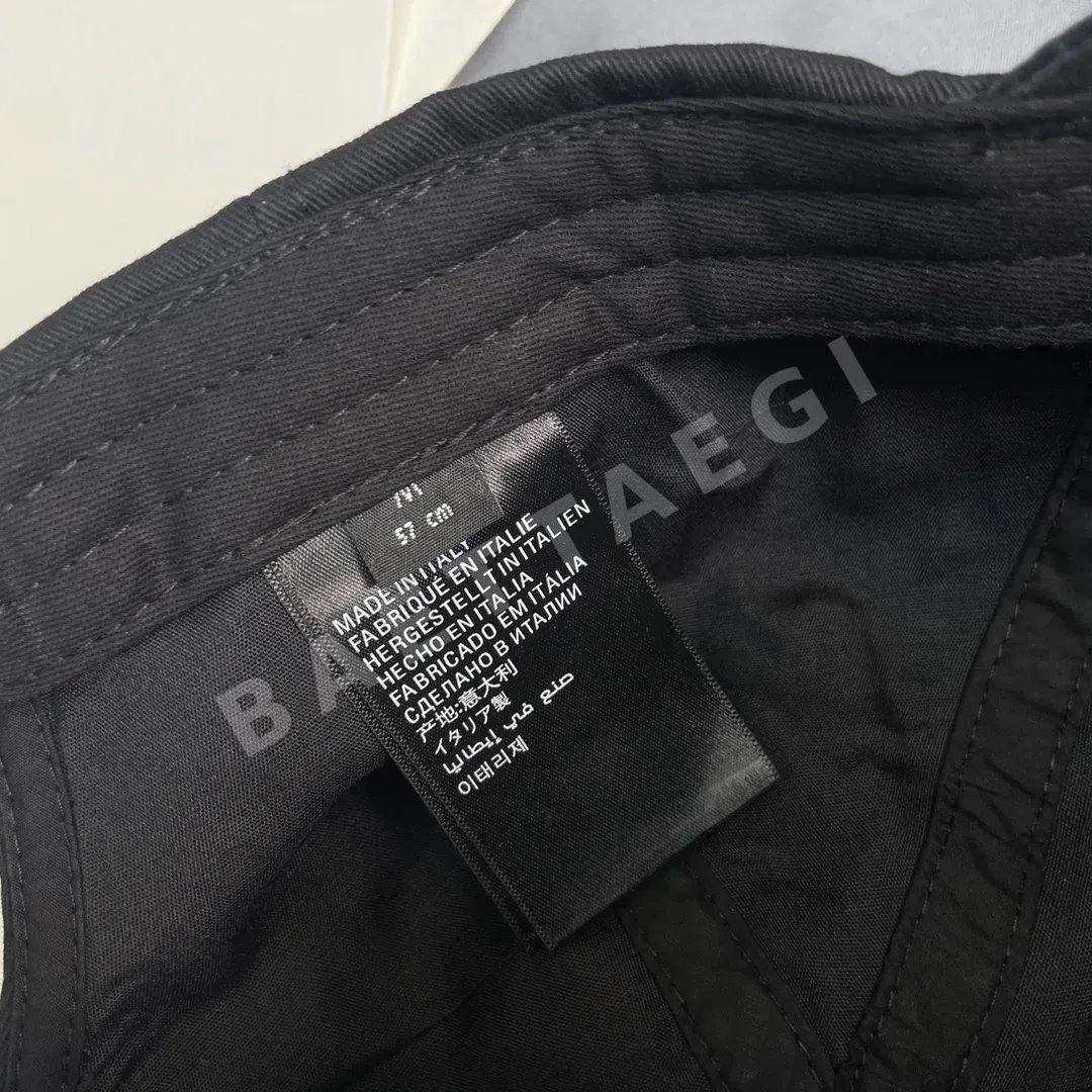 발렌시아가 파리지앵 자수 베이스볼 모자 상세 이미지 7