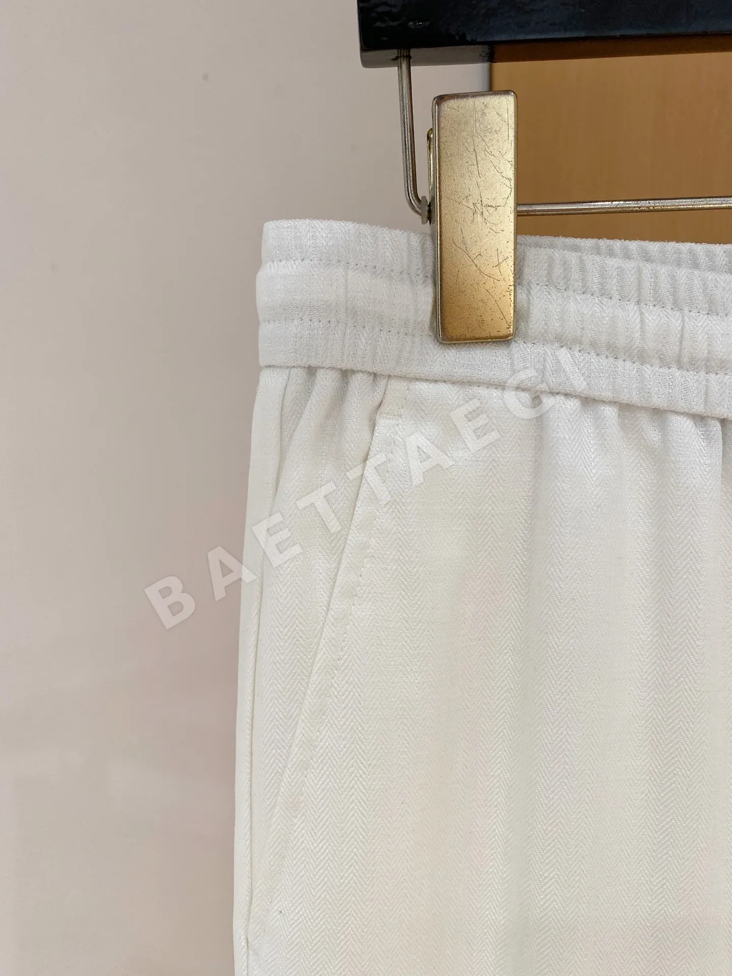 제냐 린넨 블렌드 남성 바지 상세 이미지 3