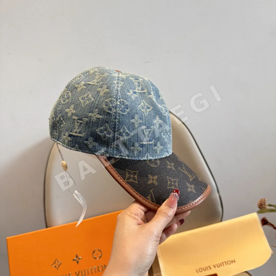 루이비통 모노그램 패치워크 베이스볼 캡 상세 이미지 4